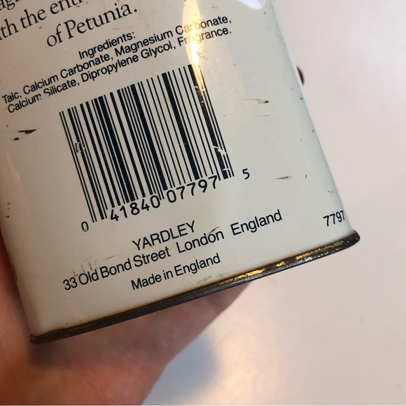 Vintage Yardley Petunia Talc Powder - Picture 7 of 10